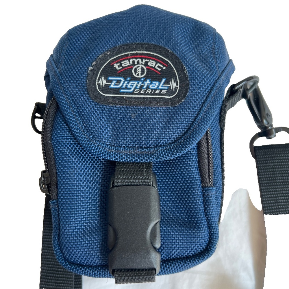 Tamrac Digital Series Camera Bag 5692 Padded With Crossbody Strap Blue Black